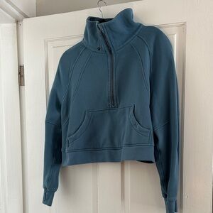 Women's scuba funnel neck 1/2 zip